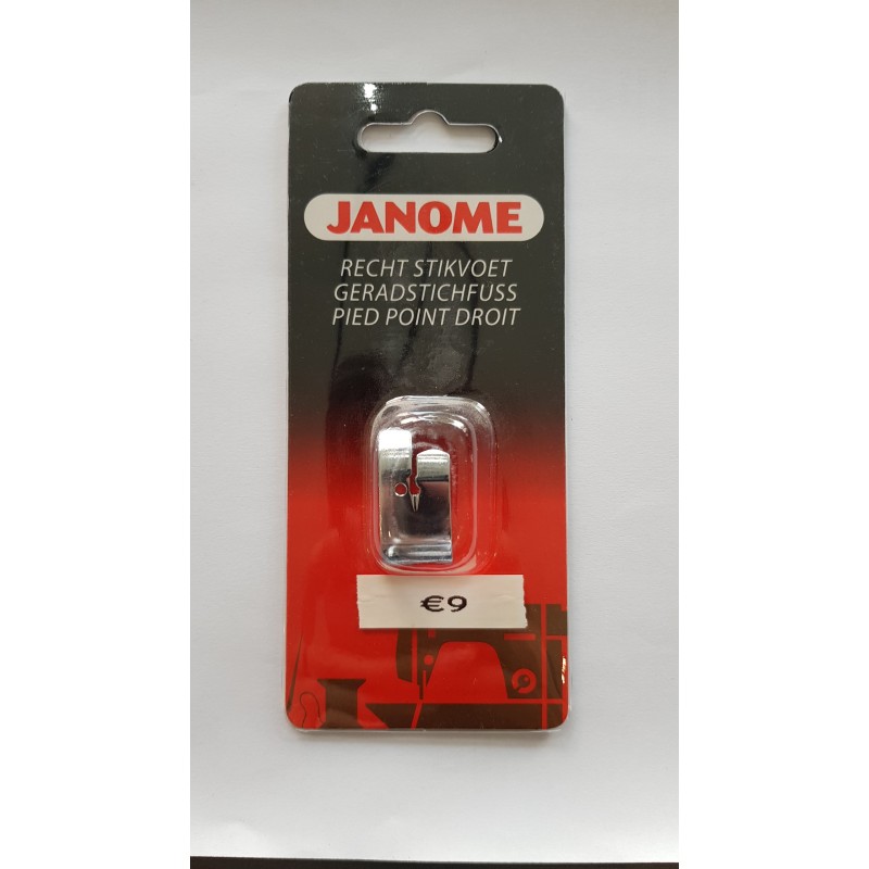 Janome pied point droit