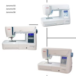 Maa 29/04/24 Janome S3/S5/S6